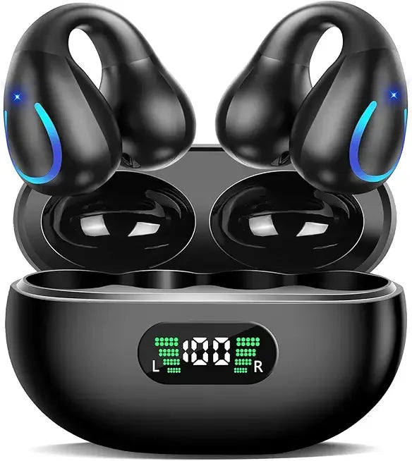 YYK-Q71 Ultra Open Ear Bluetooth 5.3 Wireless Clip-On Sport Earbuds - Gomix Brands Outlet